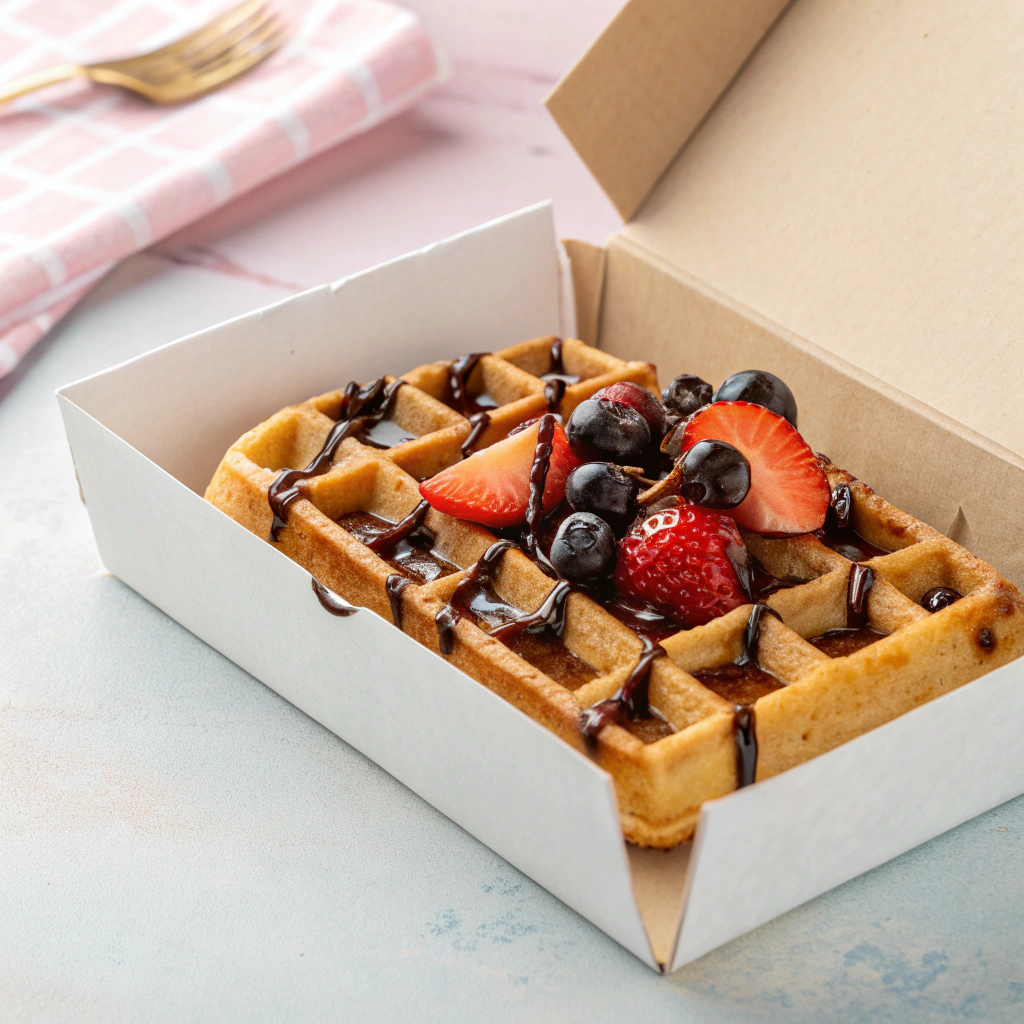 Waffle Kutusu - KalePack ambalaj ürünü